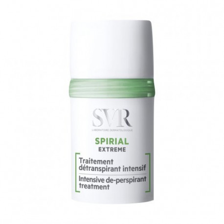 SVR Spirial Extreme Rutulinis De Perspirantas Nuo Gausaus Prakaitavimo 20ml