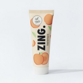 ZING. Enamel Whitening Toothpaste Persikų skonio balinanti dantų pasta