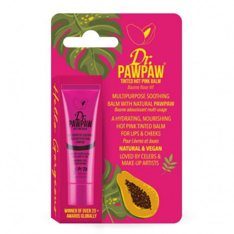 Dr PAWPAW Tinted Hot Pink Balm Daugiafunkcis lūpų balzamas su spalva ml