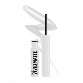 NYX Professional Makeup Vivid Matte Liquid Liner Acu laineris White