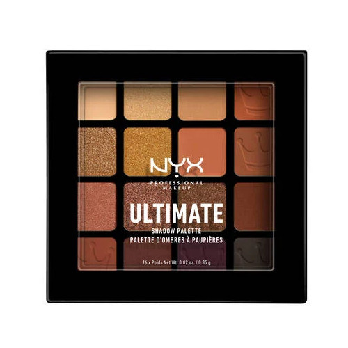 NYX Professional Makeup Ultimate Shadow Palette Akių šešėlių paletė 13.3g