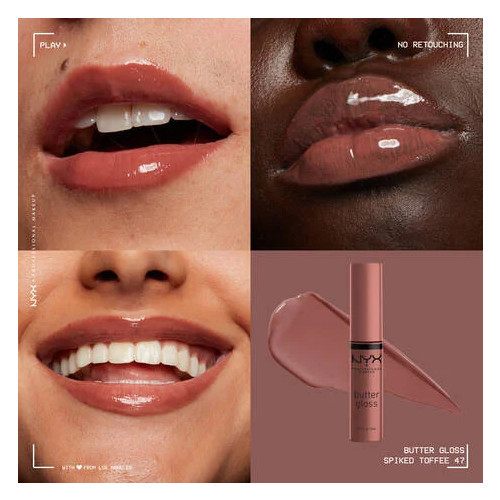 NYX Professional Makeup Butter Gloss Lūpų blizgis 8ml