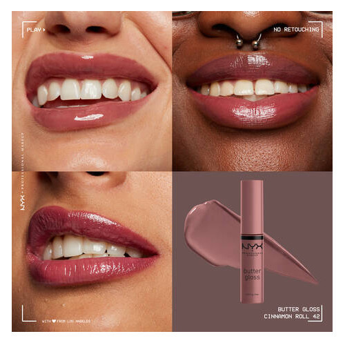 NYX Professional Makeup Butter Gloss Lūpų blizgis 8ml