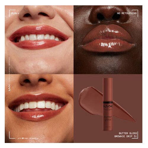 NYX Professional Makeup Butter Gloss Lūpų blizgis 8ml