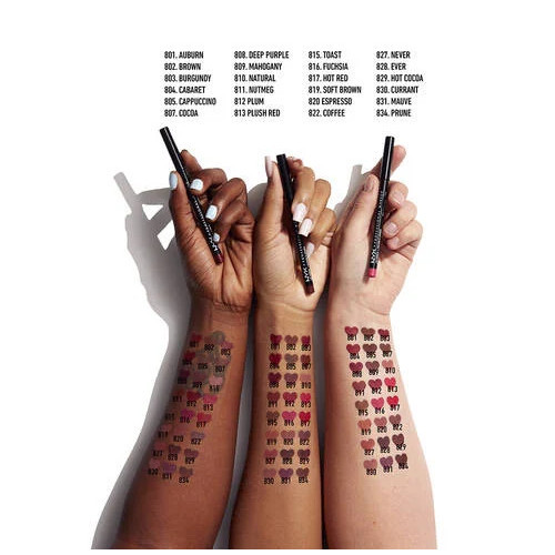NYX Professional Makeup Slim Lip Pencil Lūpų pieštukas 1g