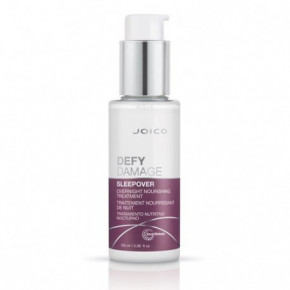 Joico Defy Damage Sleepover Overnight Nourishing Treatment Naktinė plaukų struktūrą stiprinanti priemonė 100ml