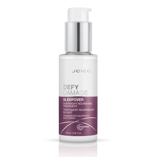 Joico Defy Damage Sleepover Overnight Nourishing Treatment Naktinė plaukų struktūrą stiprinanti priemonė 100ml