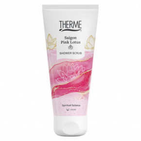 Therme Saigon Pink Lotus Shower Scrub Ķermeņa skrubis 200ml