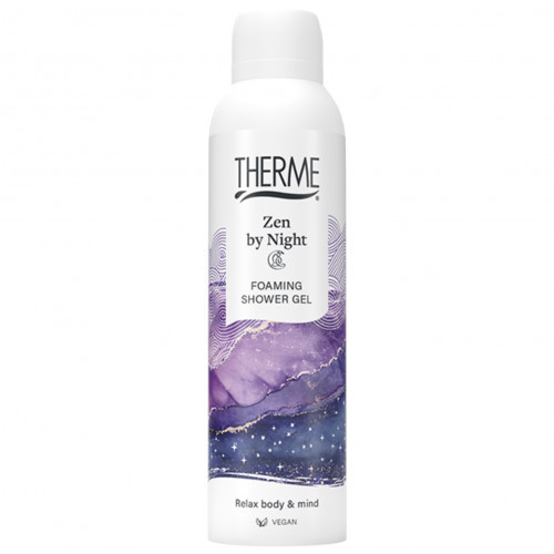 Therme Zen By Night Foaming Shower Gel Dušo putos 200ml