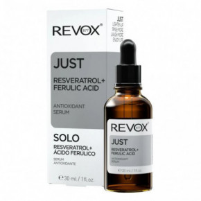Revox B77 Just Resveratrol + Ferulic Acid Antioksidantu serums sejai un kaklam 30ml