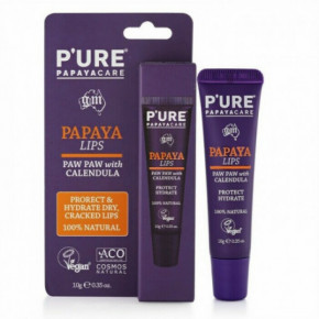 P'URE Papayacare Papaya Lips Balzamas lūpoms 10g