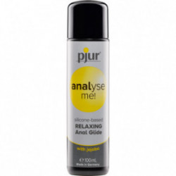 Pjur Analyse me! Relaxing Anal Glide Silikono pagrindo analinis lubrikantas su simondsijų (jojoba) aliejumi 100ml