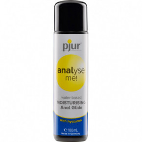 Pjur Analyse me! Moisturising Anal Glide Ūdens bāzes anālais lubrikants ar hialuronskābi 100ml