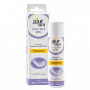 Pjur Med Sensitive Glide Vandens pagrindo lubrikantas jautriai odai 100ml