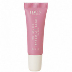 IDUN Oil-Infused Tinted Lip Elixir Atspalvį suteikiantis lūpų aliejus SPF15 8ml