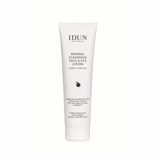 IDUN Mineral Cleansing Face & Eye Lotion Valomasis losjonas su niacinamidu veidui ir akims 150ml