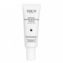 IDUN Mineral Intense Moisture Serum Intensyviai drėkinantis veido serumas su niacinamidu ir hialurono rūgštimi, visiems odos tipams 30ml