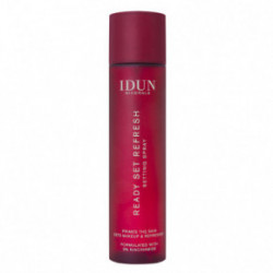 IDUN Ready Set Refresh Setting Spray Daugiafunkcinė veido dulksna su niacinamidu 100ml