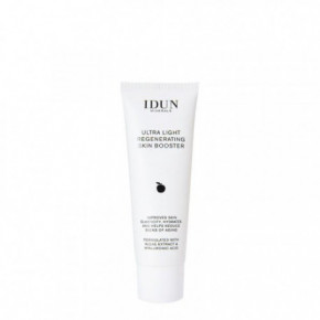 IDUN Ultra Light Regenerating Skin Booster Ülikerge taastav näoseerum vetikaekstraktide ja hüaluroonhappega 50ml