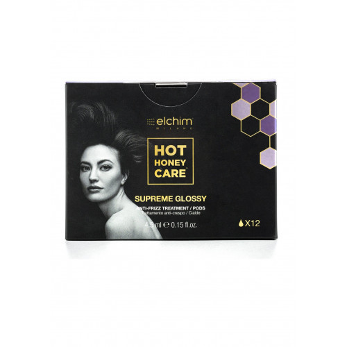 Elchim HOT HONEY CARE Supreme Glossy - Anti-Frizz Plaukų džiovinimo kapsulės 1vnt.