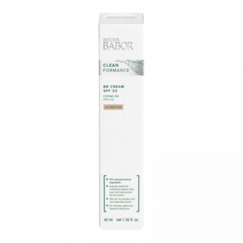 Babor Clean Formance BB Cream Veido kremas su SPF20 40ml