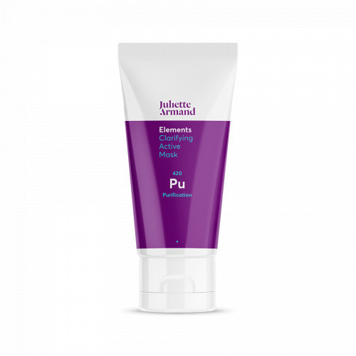 Juliette Armand Elements Clarifying Active Mask Kaukė aknės pažeistai odai 50ml