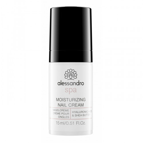 Alessandro Moistuirizing Nail Cream Drėkinamasis Nagų kremas su hialurono rūgštimi 15ml