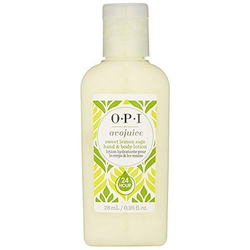 OPI Avojuice Sweet Lemon Sage Lengvas drėkinantis losjonas rankoms ir kūnui 28ml 