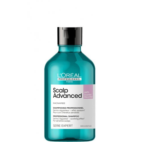 L'Oréal Professionnel Scalp Advanced Anti - Discomfort Soothing Shampoo Galvos odą raminantis šampūnas 500ml