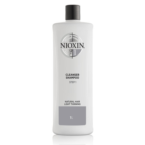 Nioxin SYS1 Cleanser Shampoo Plaukų ir galvos šampūnas nestipriai retėjantiems plaukams 300ml