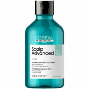 L'Oréal Professionnel Scalp Advanced Anti-Oiliness Dermo-Purifier Shampoo Attīrošs šampūns taukainiem matiem 300ml