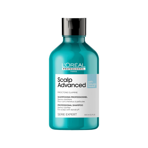 L'Oréal Professionnel Scalp Advanced Anti-Dandruff Dermo-Clarifier Shampoo Valantis šampūnas nuo pleiskanų 500ml
