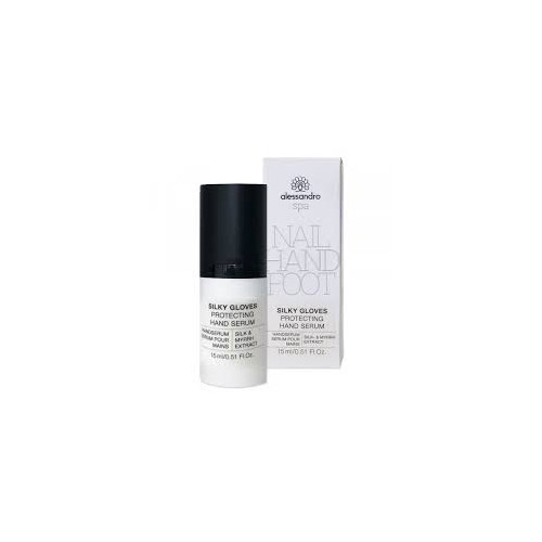 Alessandro Silky Gloves Flawles Hand Serum Apsauginės šilko pirštinės 15ml