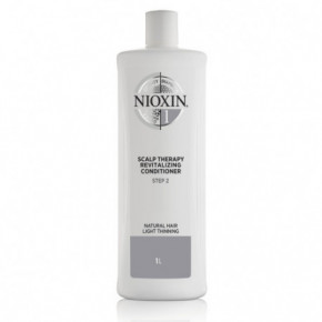 Nioxin SYS1 Scalp Therapy Revitalising Conditioner Palsam naturaalsetele, kergelt hõrenevatele juustele 1000ml