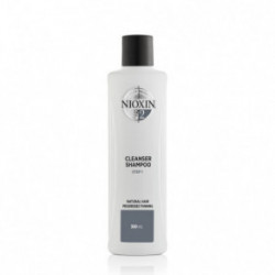 Nioxin SYS2 Cleanser Shampoo Plaukų ir galvos odos šampūnas natūraliems, stipriai retėjantiems plaukams 300ml