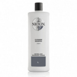 Nioxin SYS2 Cleanser Shampoo Plaukų ir galvos odos šampūnas natūraliems, stipriai retėjantiems plaukams 300ml