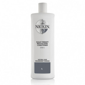 Nioxin SYS2 Scalp Therapy Revitalising Conditioner Palsam naturaalsetele, märgatavalt hõrenevatele juustele 1000ml