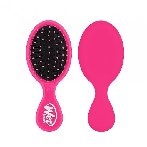 WetBrush Mini ovalus plaukų šepetys Pink