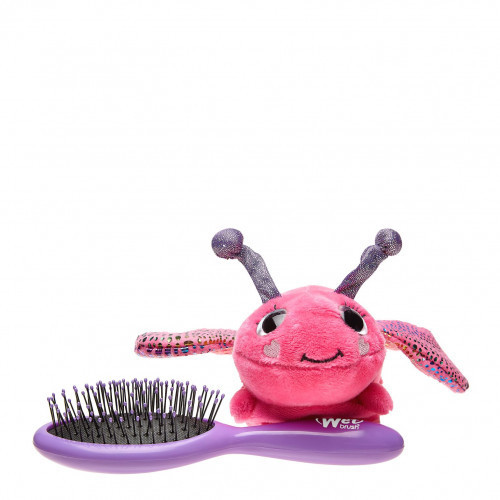 WetBrush Plush Brush Butterfly Vaikiškas šepetys