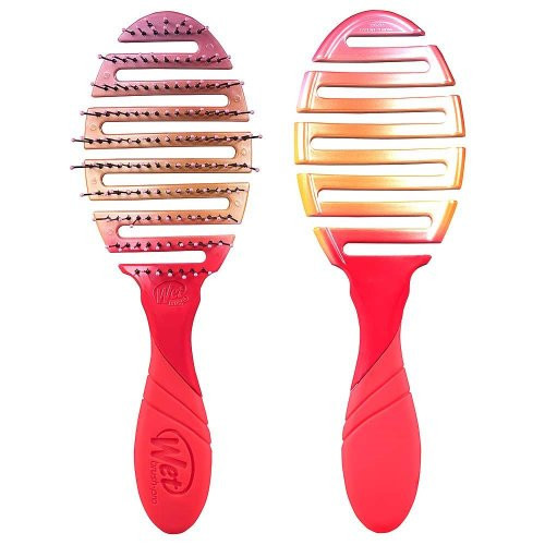 WetBrush Pro Flex Dry Hair Brush Lankstus šepetys plaukams Pink