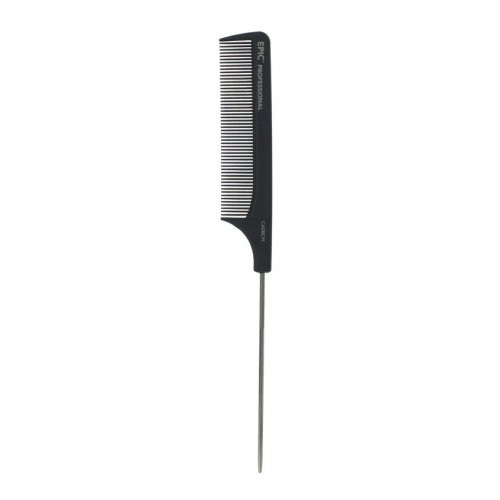 WetBrush Epic Carbon Combs Karboninės šukos Metal Tail Comb