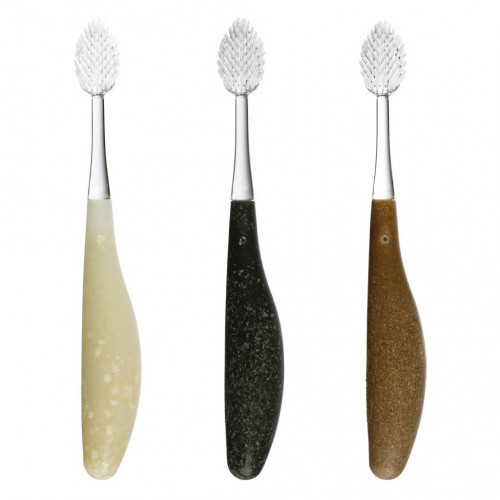 Radius Source Floss Brush Supersoft Dantų šepetėlis su pakeičiama galvute Medinis