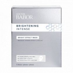 Babor Bright Effect Mask Lakštinės kaukės nuo pigmentinių dėmių 5 vnt.