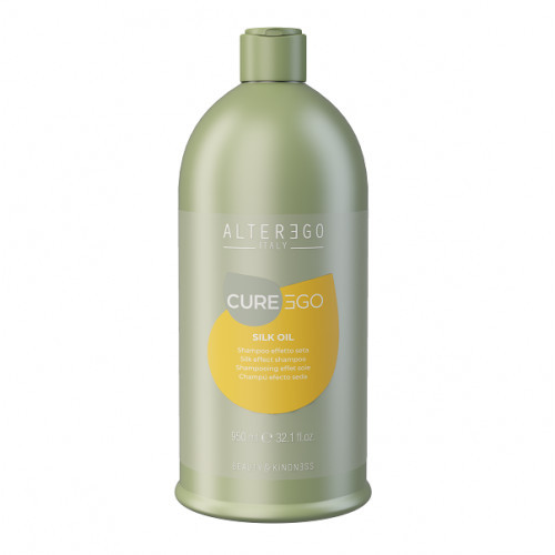 Alter Ego Italy SILK OIL Shampoo Maitinamasis plaukų šampūnas su šilko efektu 300ml