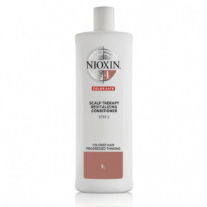 Nioxin SYS4 Scalp Therapy Revitalising Conditioner for Color Treated hair with Progressed Thinning 1000ml