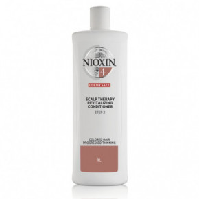 Nioxin SYS4 Scalp Therapy Revitalising Conditioner Palsam värvitud, märgatavalt hõrenevatele juustele 1000ml