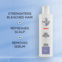 Nioxin Pro Clinical SYS5 Scalp Therapy Revitalizing Conditioner Kondicionierius chemiškai paveiktiems, nestipriai retėjantiems plaukams 300ml