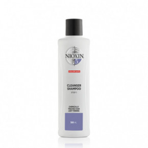 Nioxin SYS5 Cleanser Shampoo Plaukų ir galvos odos šampūnas chemiškai paveiktiems, nestipriai retėjantiems plaukams 300ml