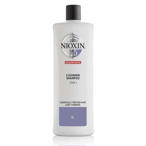 Nioxin Pro Clinical SYS5 Cleanser Shampoo Plaukų ir galvos odos šampūnas chemiškai paveiktiems, nestipriai retėjantiems plaukams 300ml