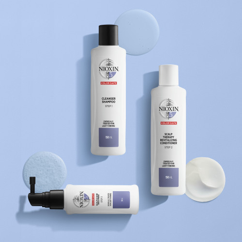 Nioxin Pro Clinical SYS5 Cleanser Shampoo Plaukų ir galvos odos šampūnas chemiškai paveiktiems, nestipriai retėjantiems plaukams 300ml